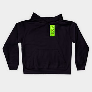 acid green Kids Hoodie